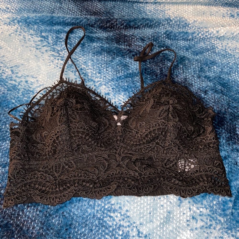 Black Lace Bralete